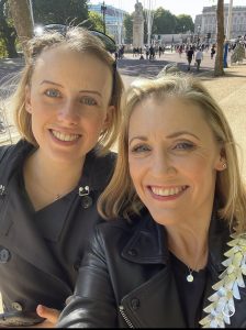 Laura with her Mum